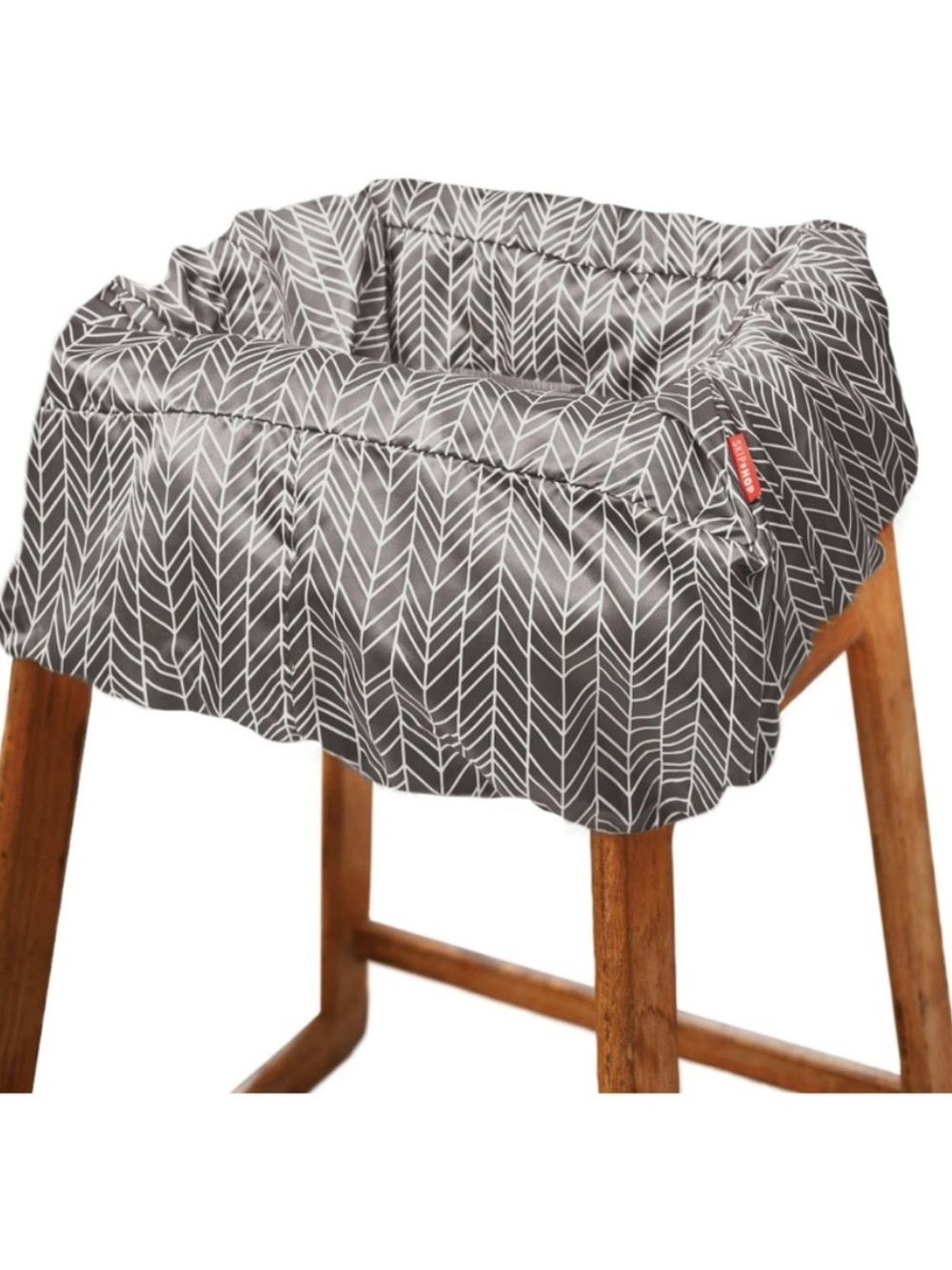 Skip Hop Charcoal Chevron Booster Seat Cover